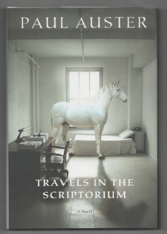 Paul AUSTER / TRAVELS IN THE SCRIPTORIUM 1st Edition 2006 #200273