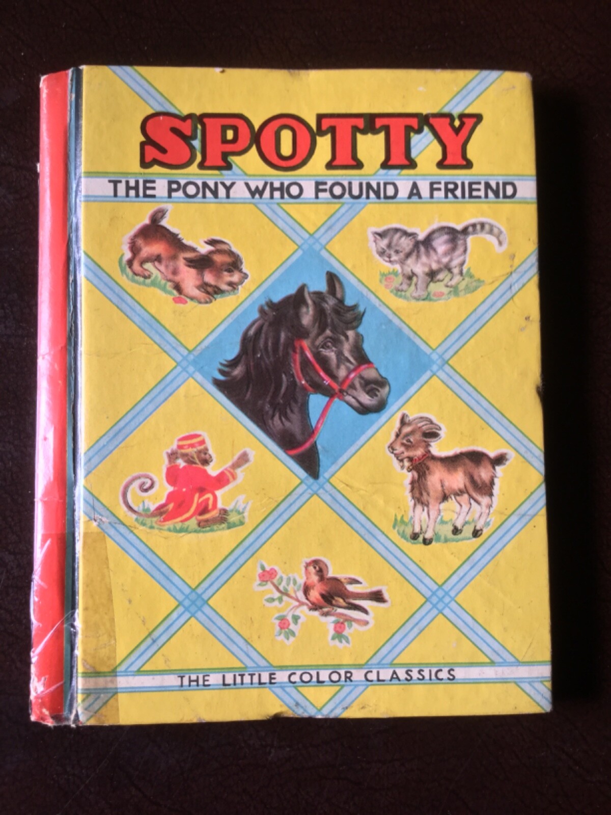 Spotty the Pony Who Found a Friend, Little Color Classics,1939, 1st ed Reader