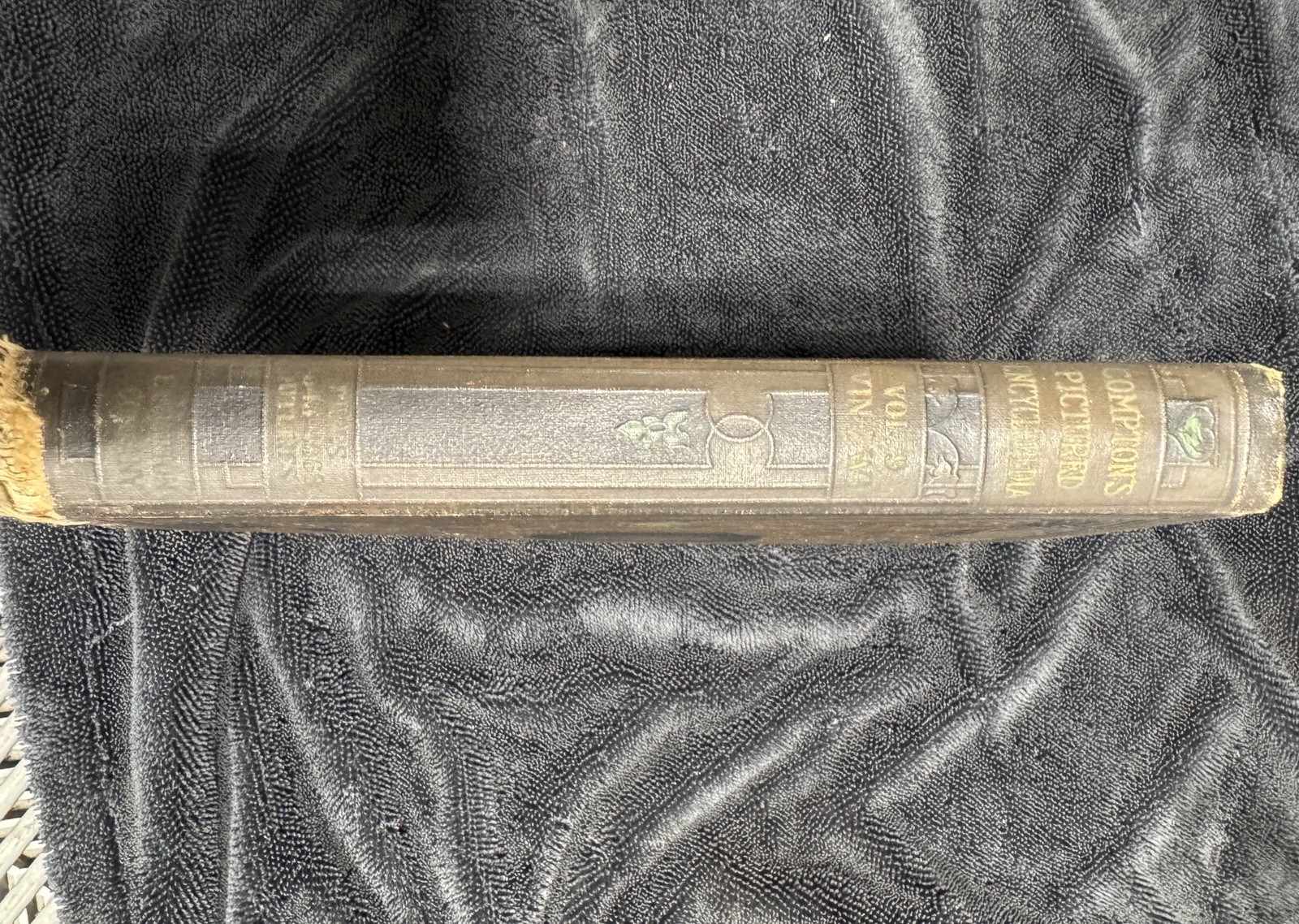 Compton’s Pictured Encyclopedia 9-Volume Set (1920)Vintage