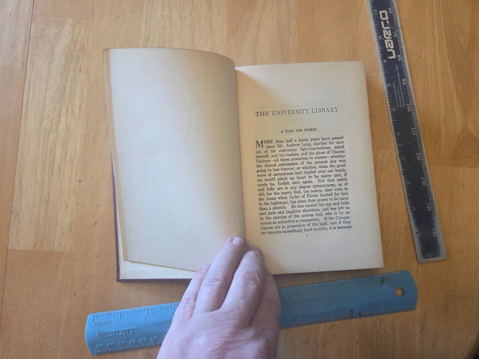The University Library – Volume VII – John Huston Finlay – 1936 Doubleday Hardco