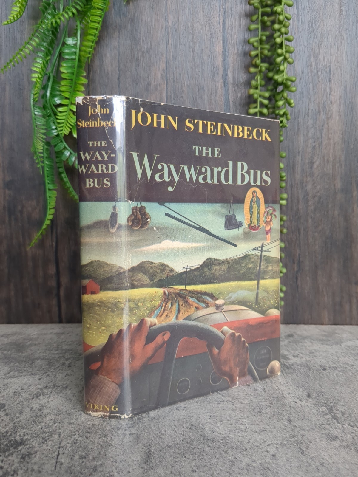 The Wayward Bus John Steinbeck 1947 – The Viking Press – DJ