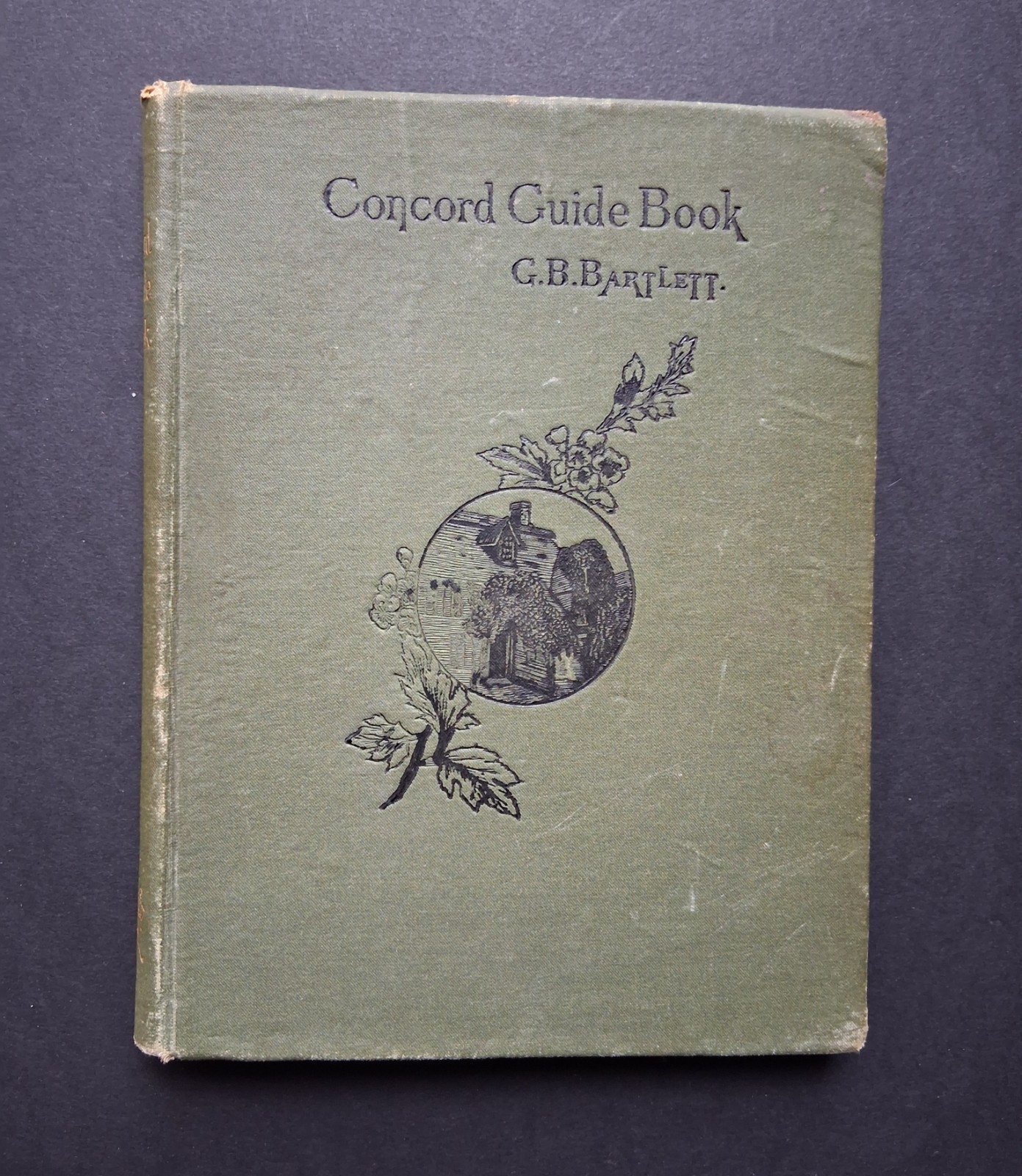 Concord Guide Book 1880 G.B. Bartlett Concord Mass. History Illustrated 2nd Ed.