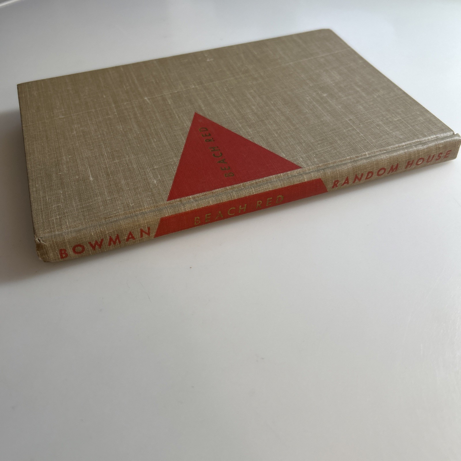 Beach Red by Peter Bowman – 1945 Random House HC ? 2904
