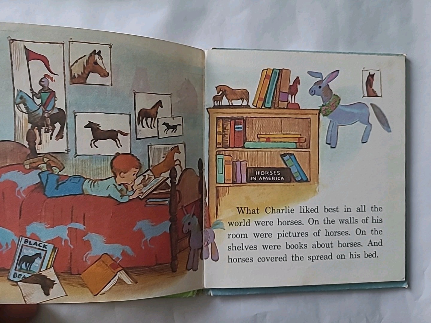 Vintage Rand McNally & Whitman Flopears, Mr Snitzel, Mother Goose, Horse Charlie