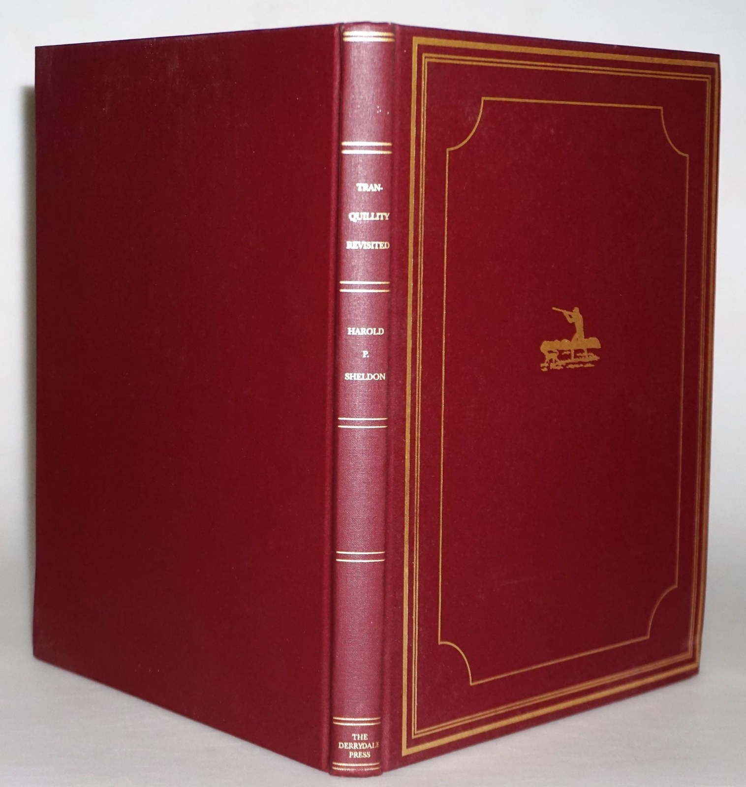 Harold Sheldon Tranquillity Revisted Limited Edition 1989 Hunting Outdoors FINE