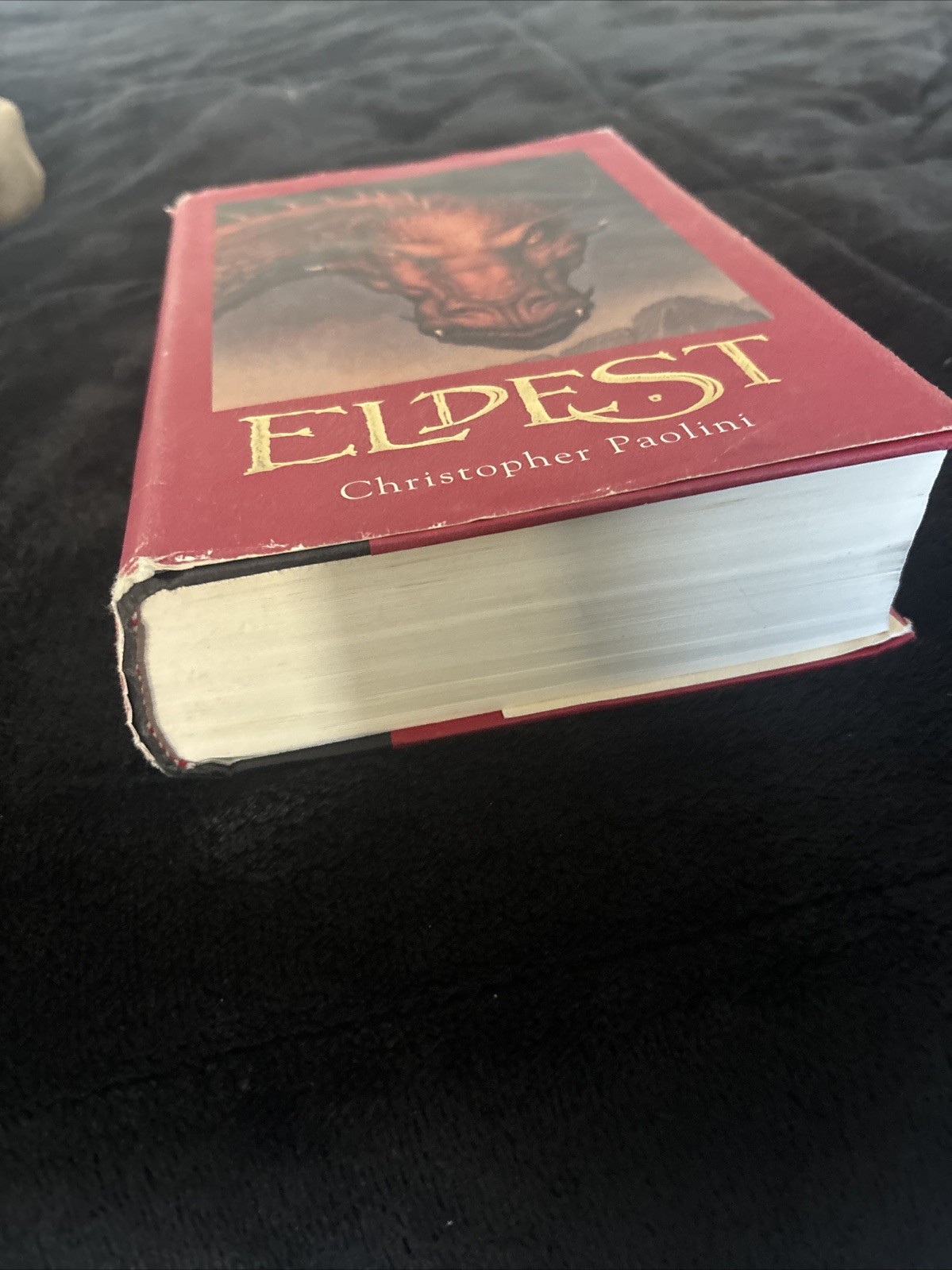 SIGNED~Eldest by Christopher Paolini, 1st Edition, 1st Printing, HC DJ