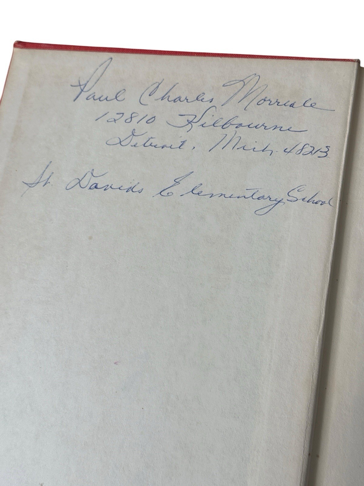 VTG Thorndike Barnhart Junior Dictionary Red Hardcover Scott Foresman School