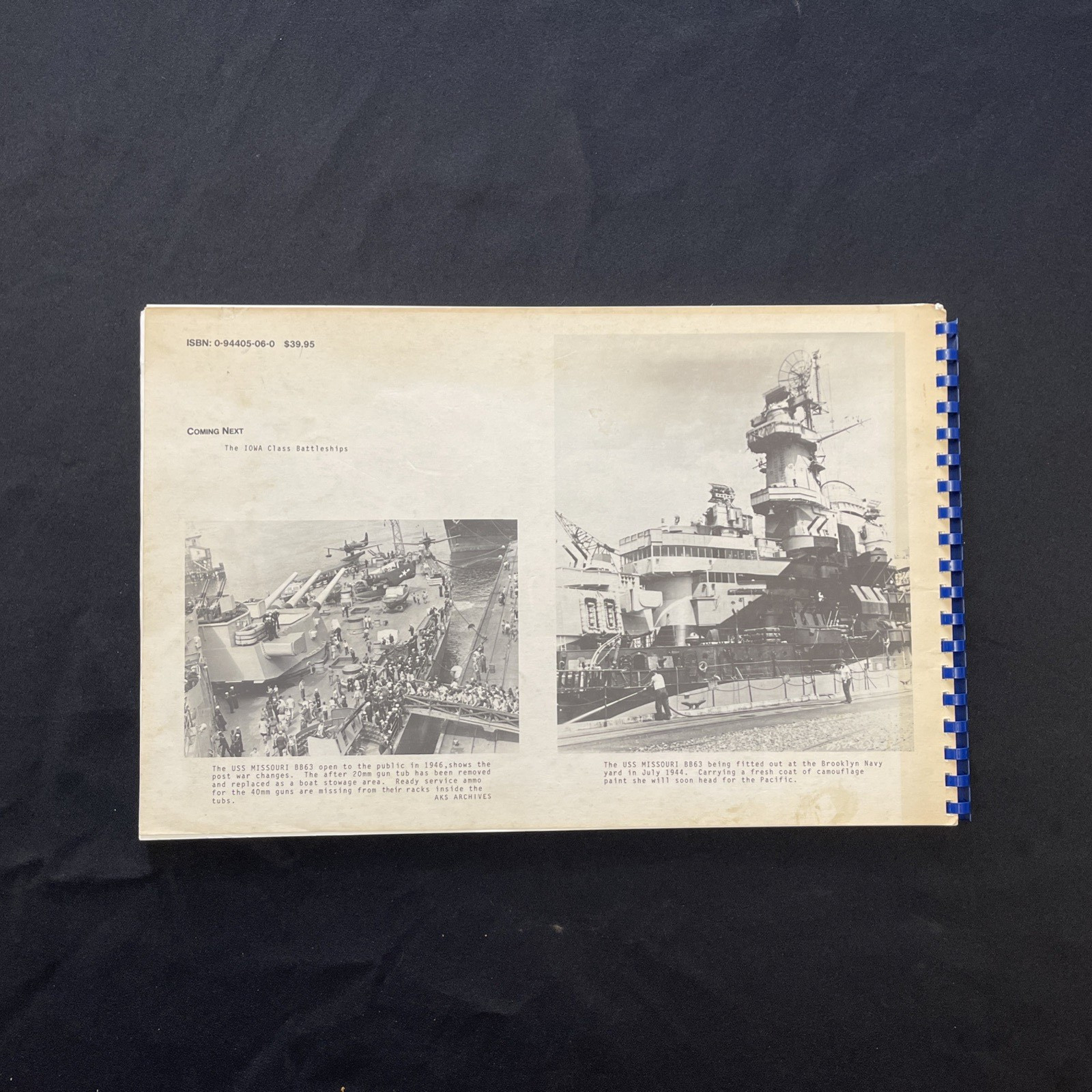 Floating Drydock’s Plan Book Gato & Balao Class Submarines – WWII US Navy