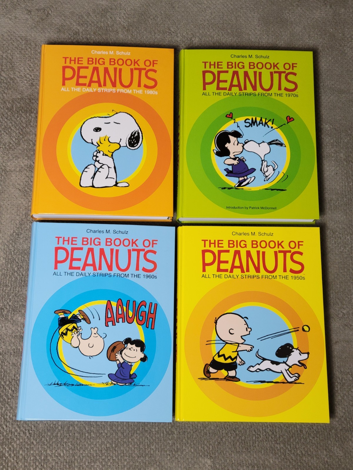 4 Charles M. Schulz THE BIG BOOK OF PEANUTS All the Daily Strips 1950’s-1980’s