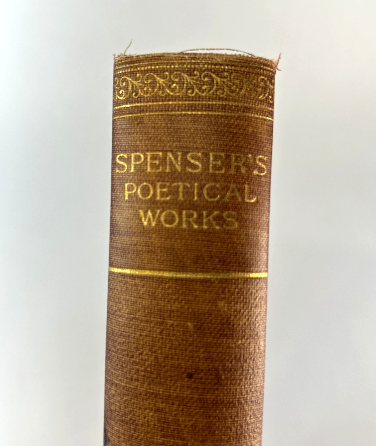 Antique Book The Poetical Works of Edmund Spenser Thomas Y. Crowell & Co.