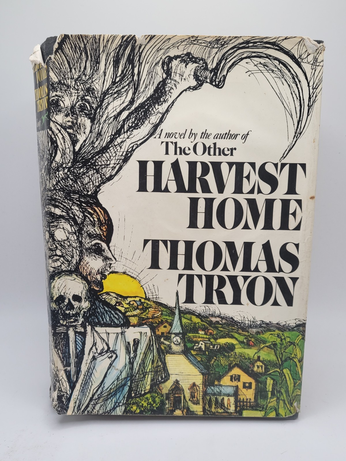 Harvest Home Thomas Tryon 1973 First Edition 1st HC DJ Folk Hardcover