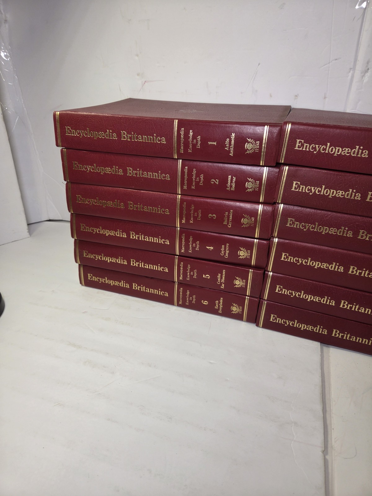 Encyclopedia Britannica Hardcover Books 1-19 Well Taken Care Of 1983 15th