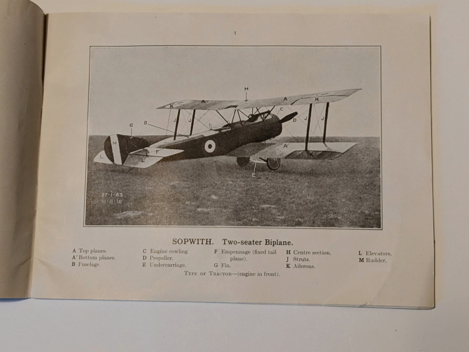 1917 School Of Military Aeronautics Princeton NJ Silhouettes of Aeroplanes