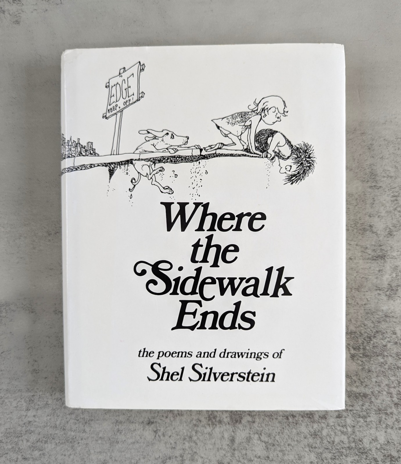 Where The Sidewalk Ends, Shel Silverstein, 1974 First Edition 1st Print Book
