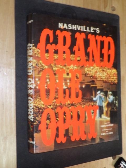 NASHVILLE’S GRAND OLE OPRY 1975 BOOK LARGE OVERSIZE 1st ED COUNTRY MUSIC HISTORY