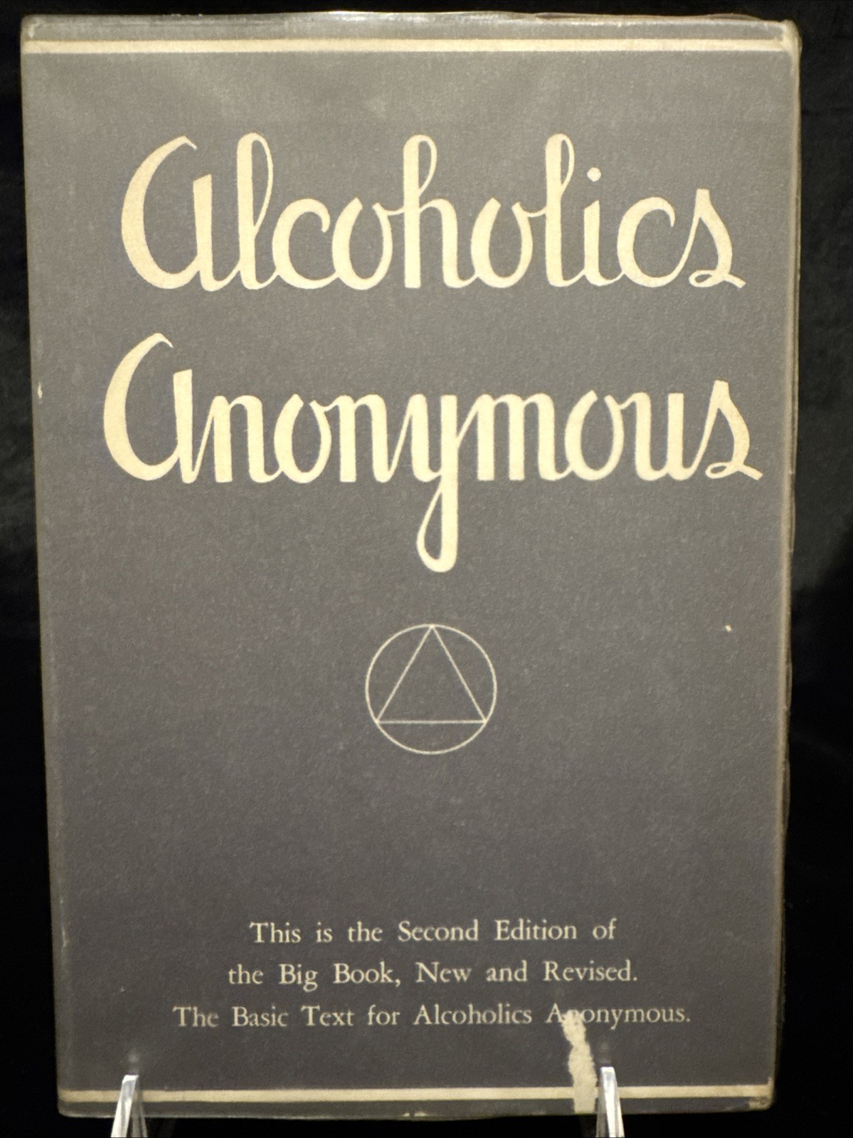 Alcoholics Anonymous – Big Book – 2nd Ed /10th Pr – 1969 – HC / DJ – NF / VG+