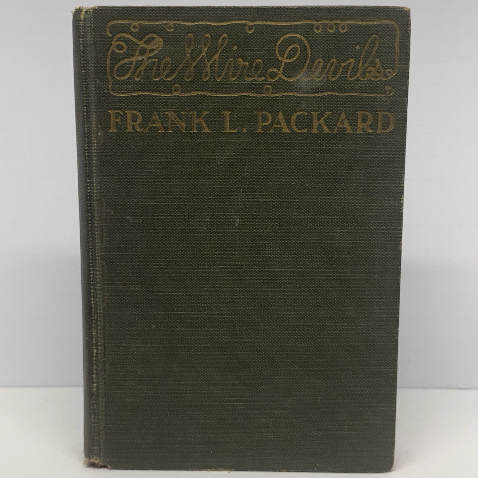 The Wire Devils Frank L. Packard HC A.L. Burt Vintage Adventure Mystery Novel
