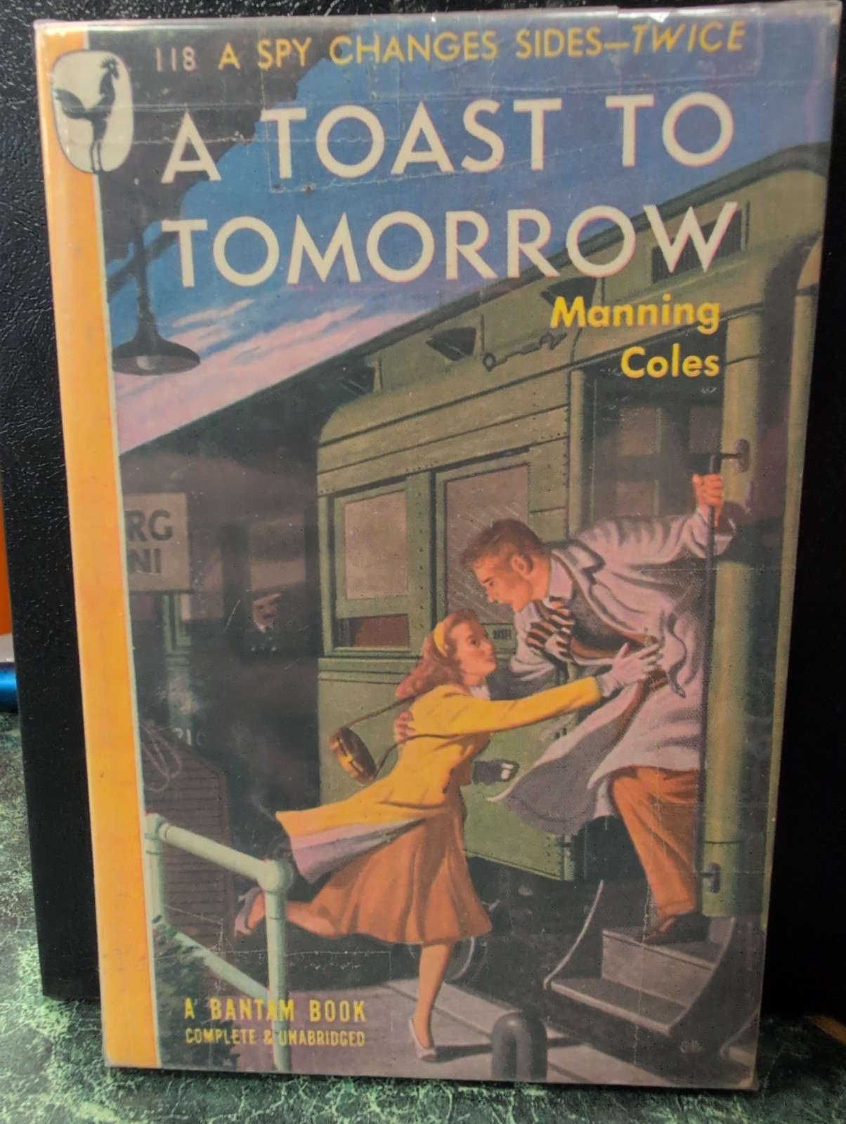 A TOAST TO TOMORROW by Manning Coles – Vintage Spy PB – 1947