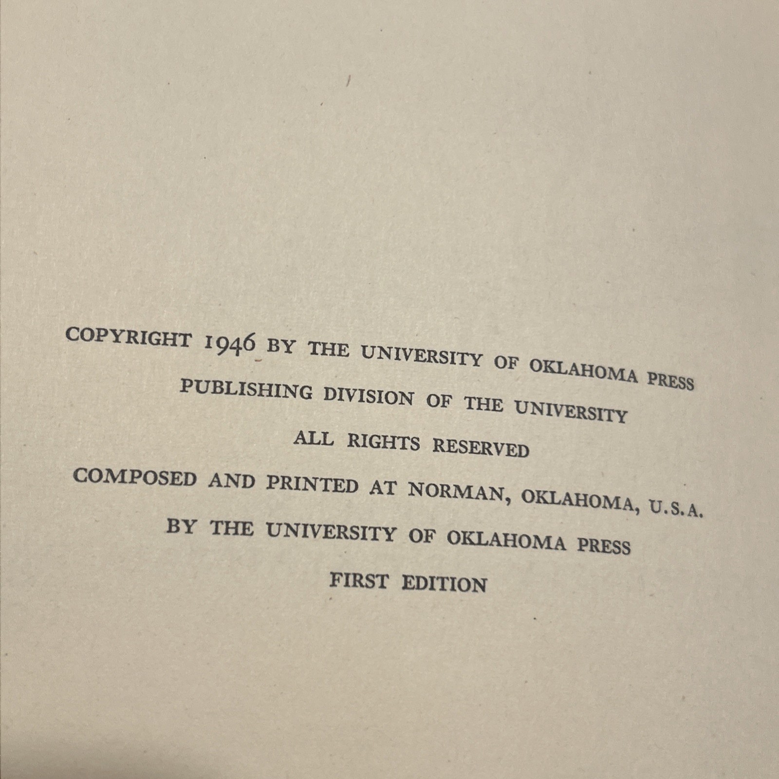 MAVERICK TOWN – THE STORY of OLD TASCOSA 1946 First ED DJ HB SIGNED