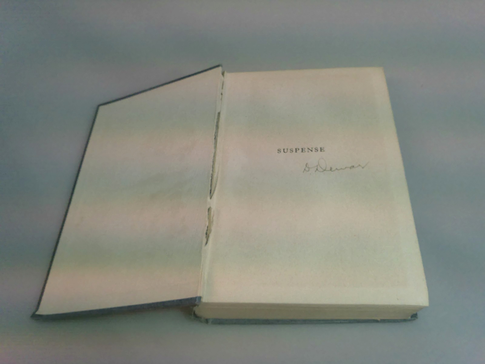 Suspense by Joseph Conrad 1925 First Edition J.M. Dent Hardcover Book