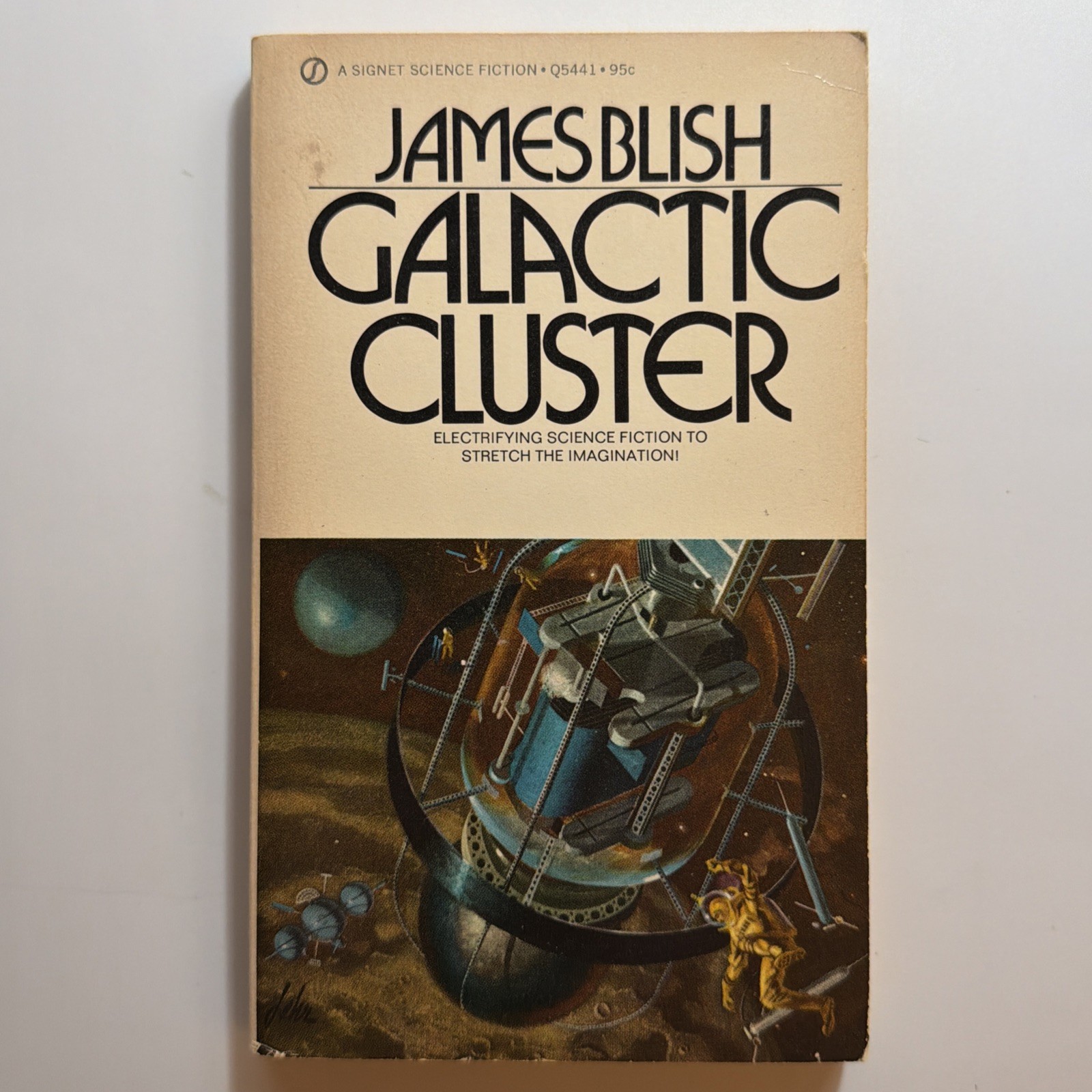 Galactic Cluster by James Blish 1959 Signet PB 6th Printing Science Fiction SF
