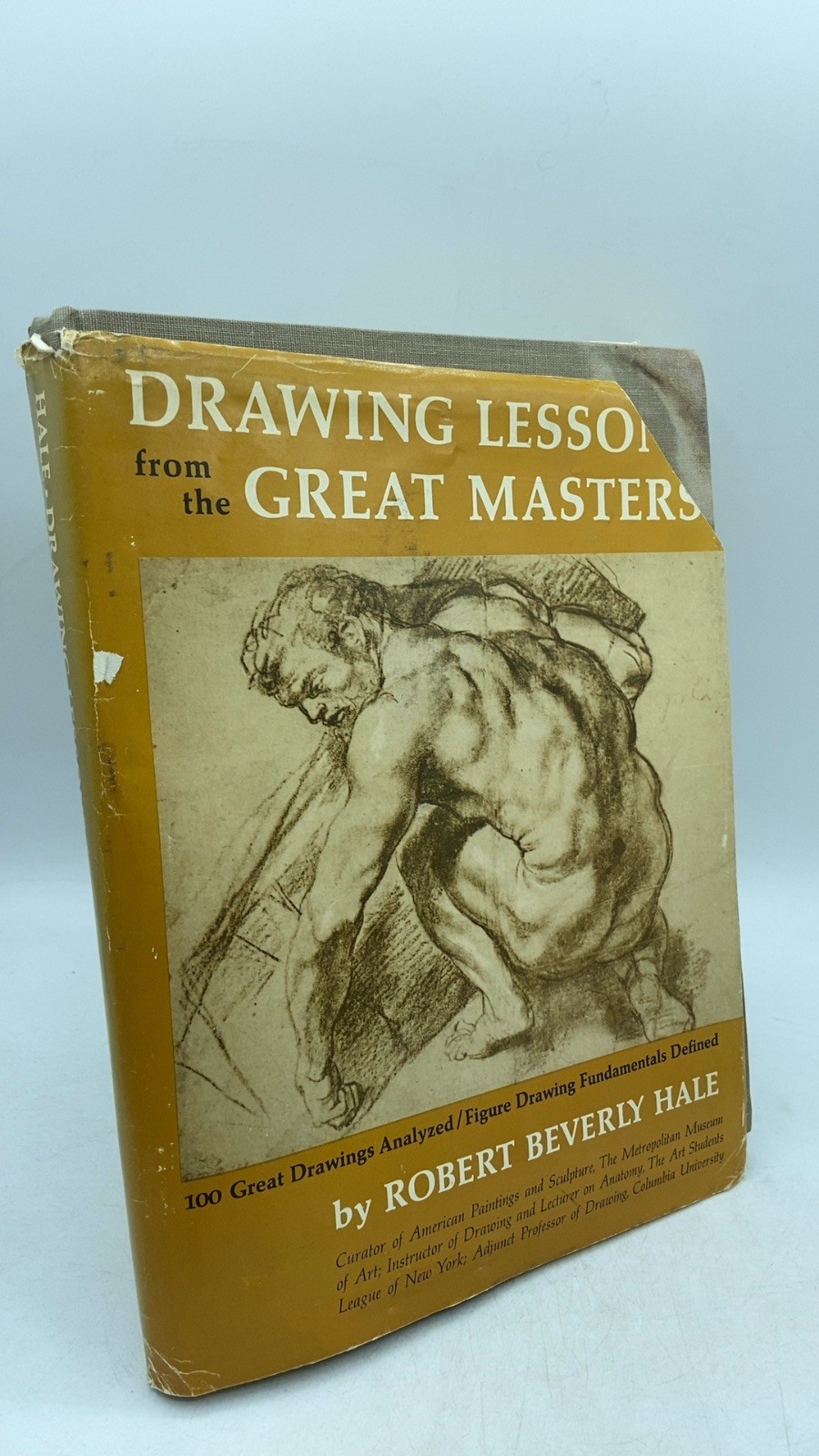 Drawing Lessons from the Great Masters Robert Beverly Hale Hardcover Fourth P…