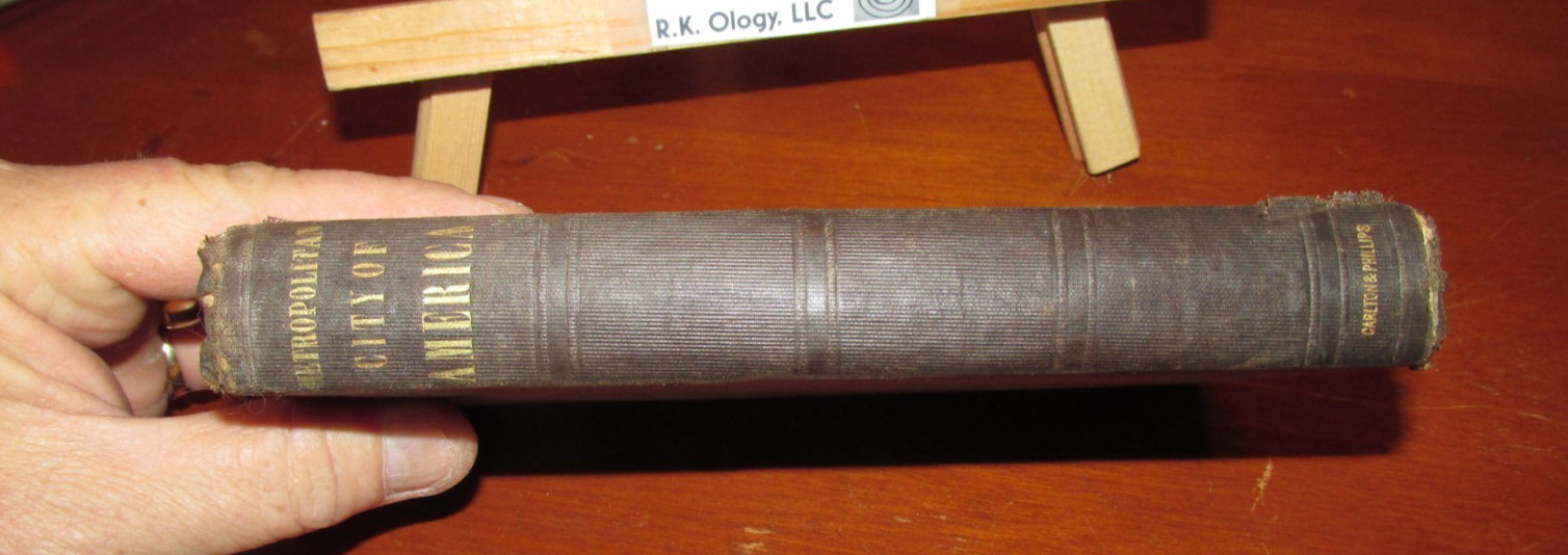 NEW YORK Historical Sketch of the Rise and Progress 1st ed 1853, ILLUS, MAPS,NYC