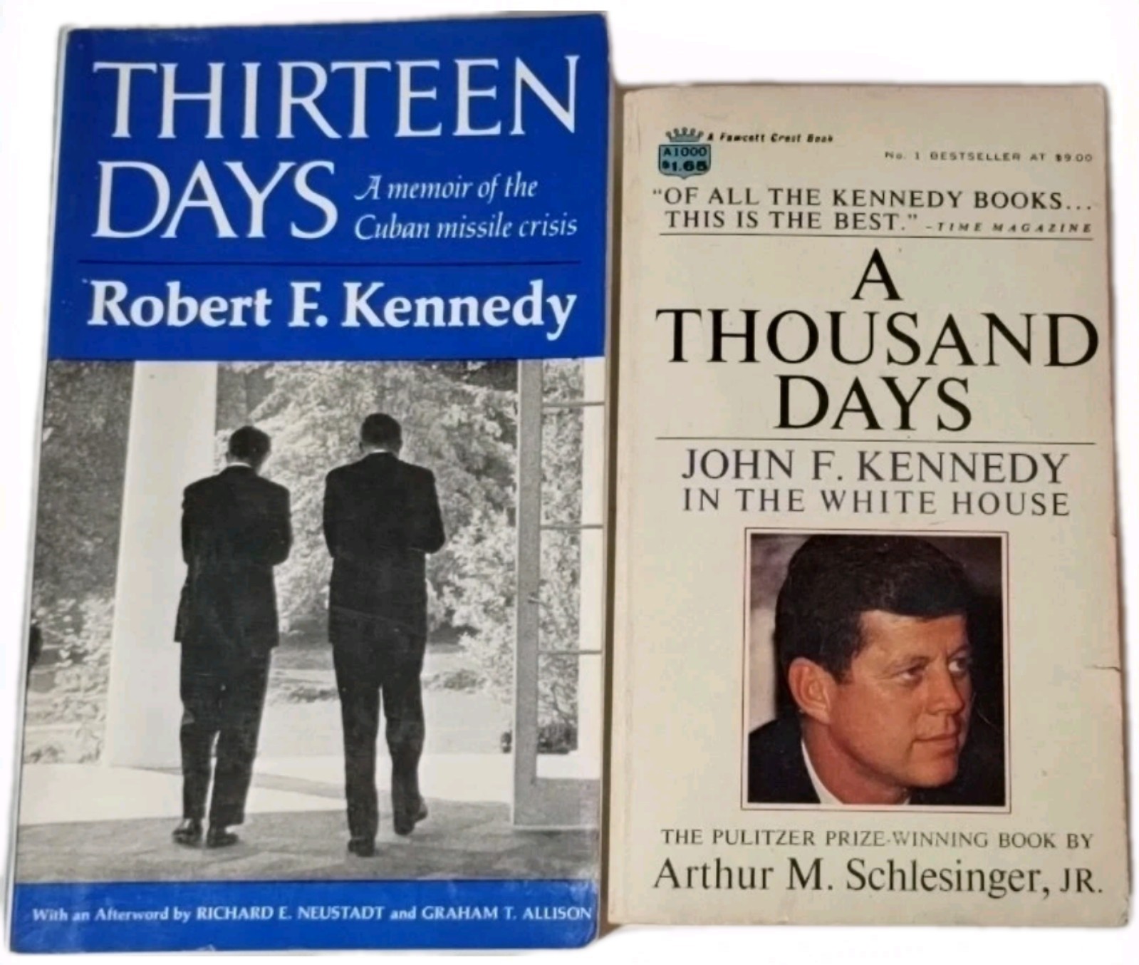 Thirteen Days & A Thousand Days by Robert Kennedy JFK PB Cuban Missile Crisis…