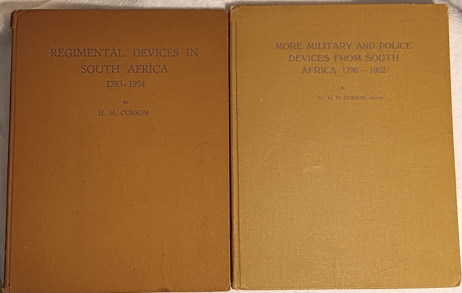 Regimental Devices & More Military/Police Devices • (Curson•1954/1962)2?Vol Lot
