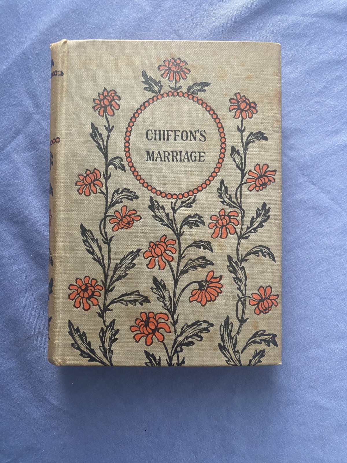 Chiffon’s Marriage by Gyp – Hurst & Co Decorative Floral Binding (1895-1905)