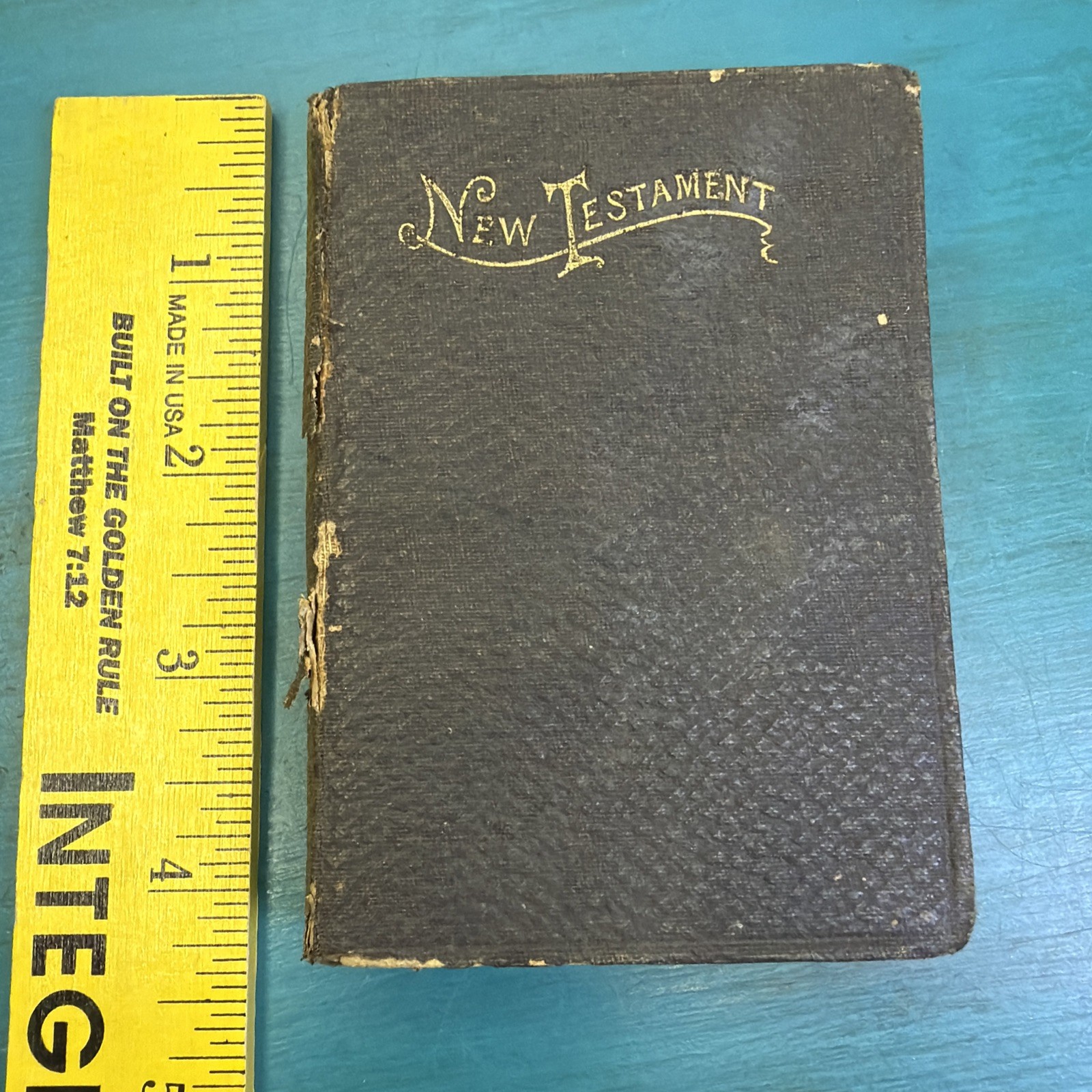 Rare Antique Oxford Pocket New Testament KJV Ruby 32mo Henry Frowde c.1896-1905