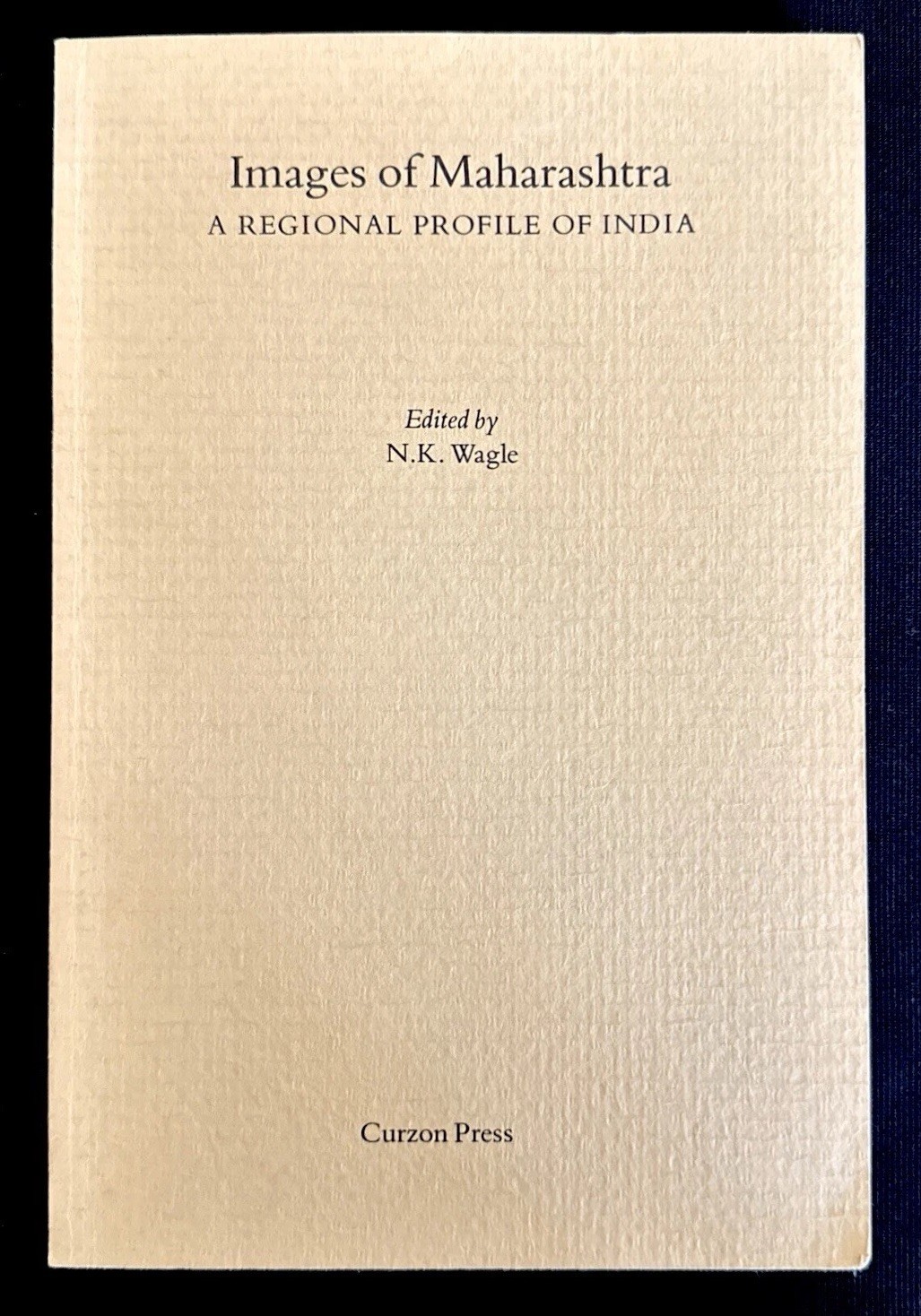 Images of Maharashtra 1980 Curzon Press India Regional Study VG+ PB Culture