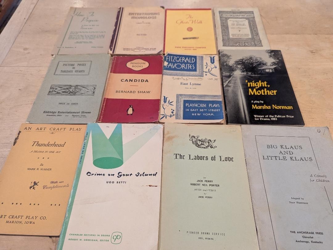 Lot 4: 12 Plays, Various Publishers: Eldridge, Pioneer., etc 1920, 30, 40, 80