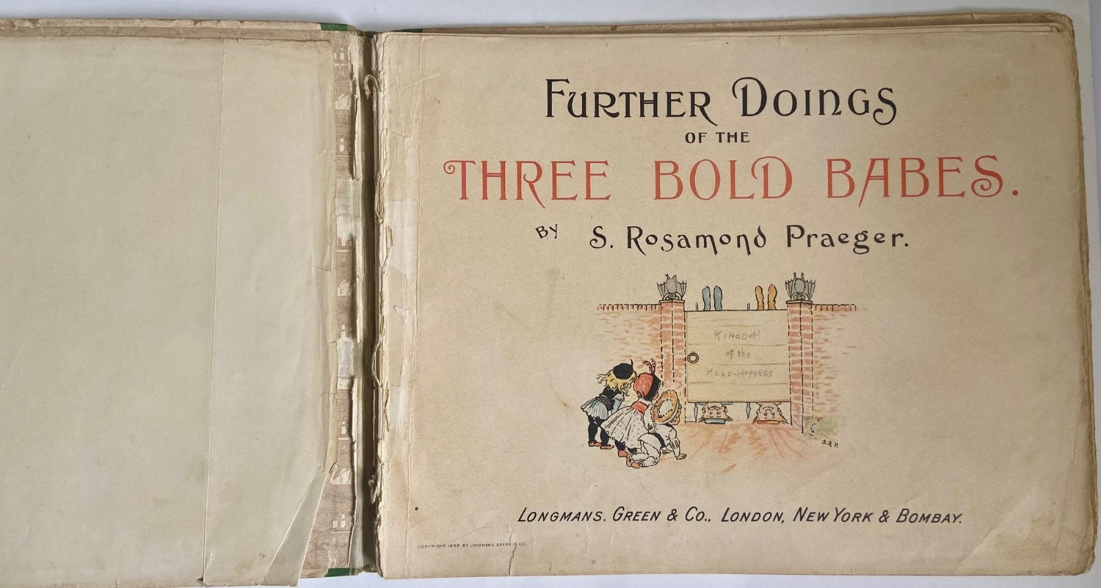 Further Doings of the Three Bold Babes – Praeger, Rosamund RARE Book