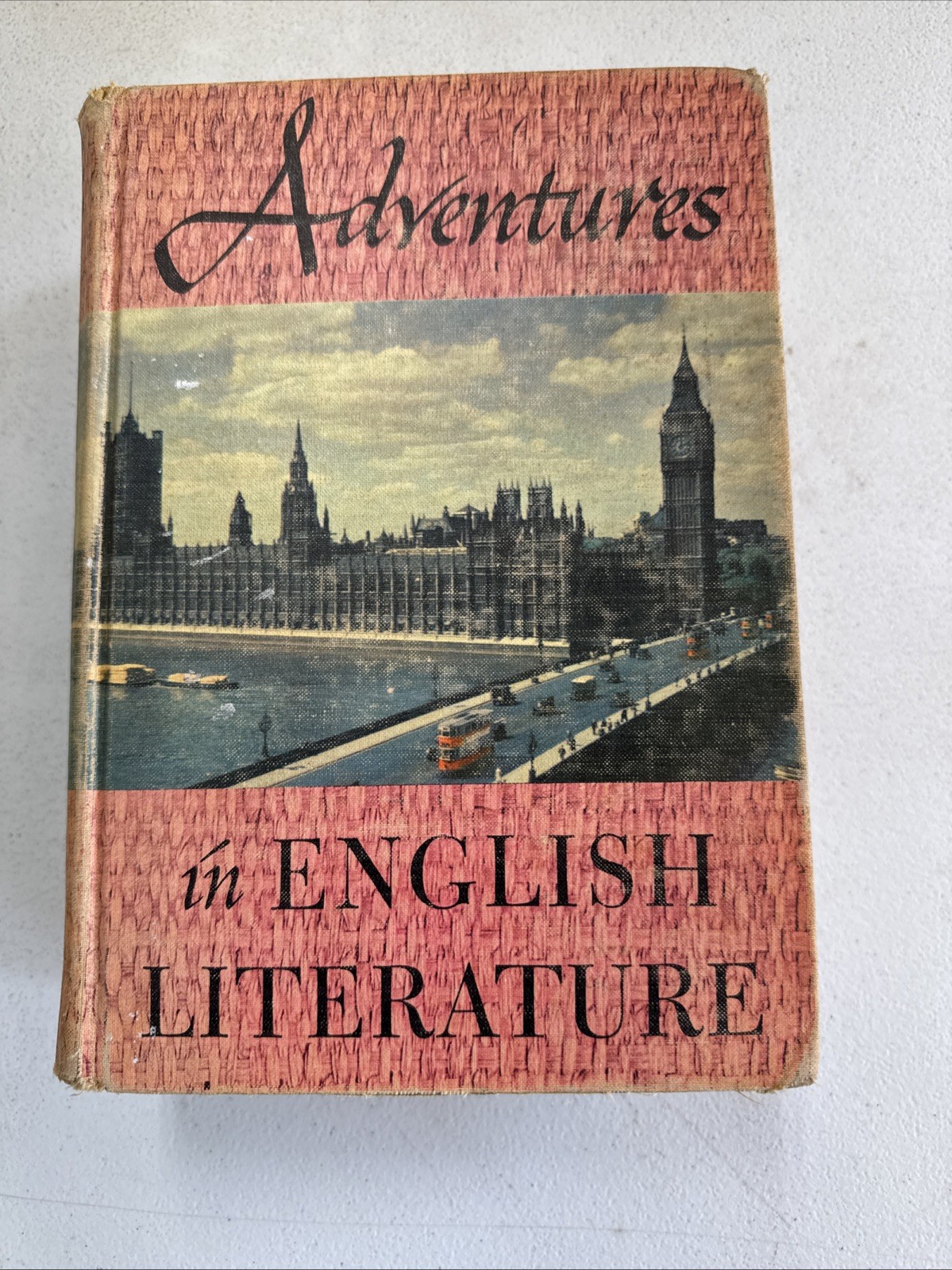 Harcourt Brace “Adventures in Literature” Book Set (4) Mercury Edition 1940s–50s