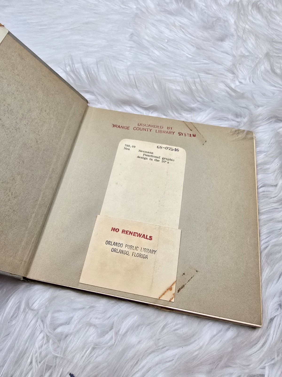 1967 Neumann, Eckhard Functional Graphic Design in the 20’s 1st Edition Book