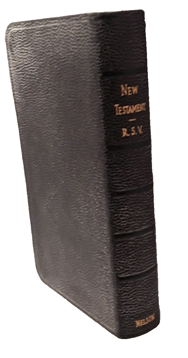 1946 RSV New Testament Nelson Publishing/Pocket Size Church Dedication In Front