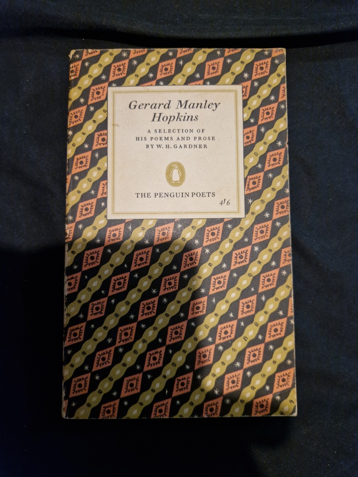 Gerald Manley Hopkins A Selection Of Poems And Prose By WH Gardner