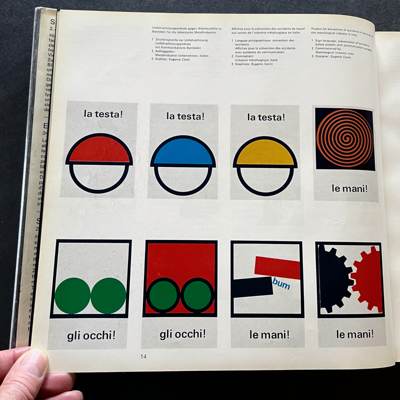 Signet Signal Symbol Walter Diethelm Handbook International Signs Ex-Library