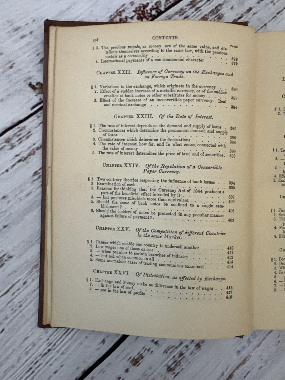 Principles of Political Economy John Stuart Mill 1909 Antique