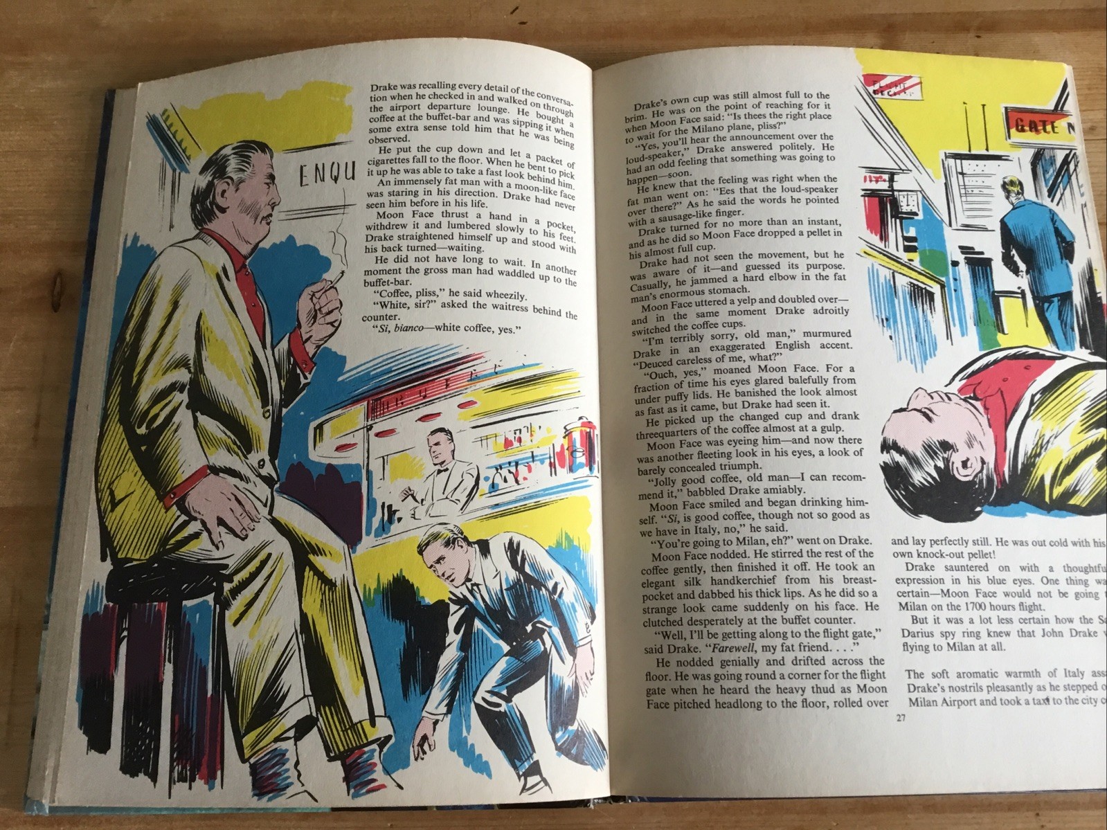 DANGER MAN ANNUAL c mcmlxv 1965 Patrick McGoohan as John Drake Hbk