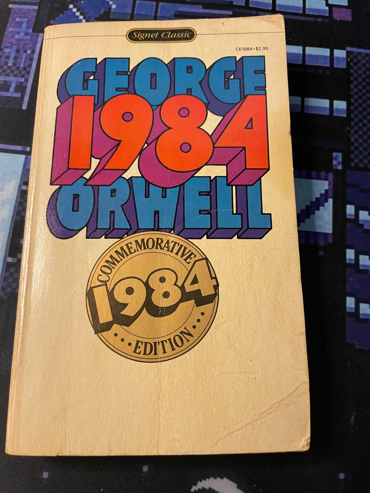 Vintage 1984 George Orwell Commemorative 1984 Edition Signet Classic Paperback