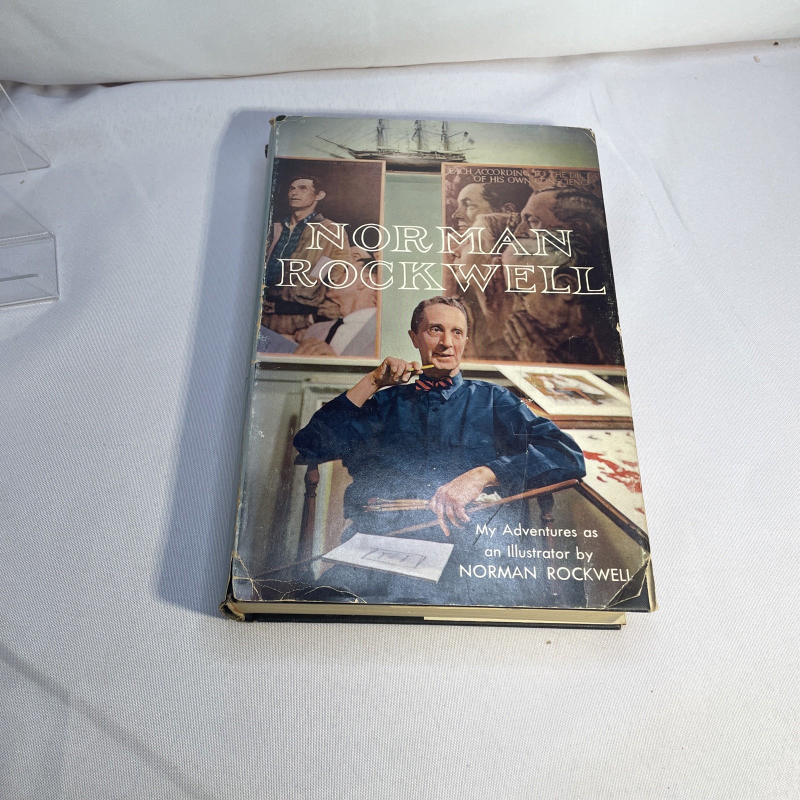 1960 1st Norman Rockwell My Adventures As An Illustrator HC/DJ