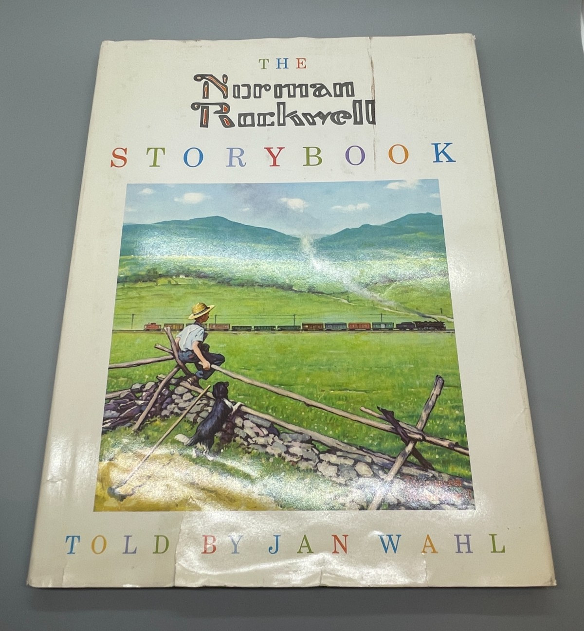 SIGNED Norman Rockwell Storybook by Jan Wahl 1969 Illustrated HC/DJ