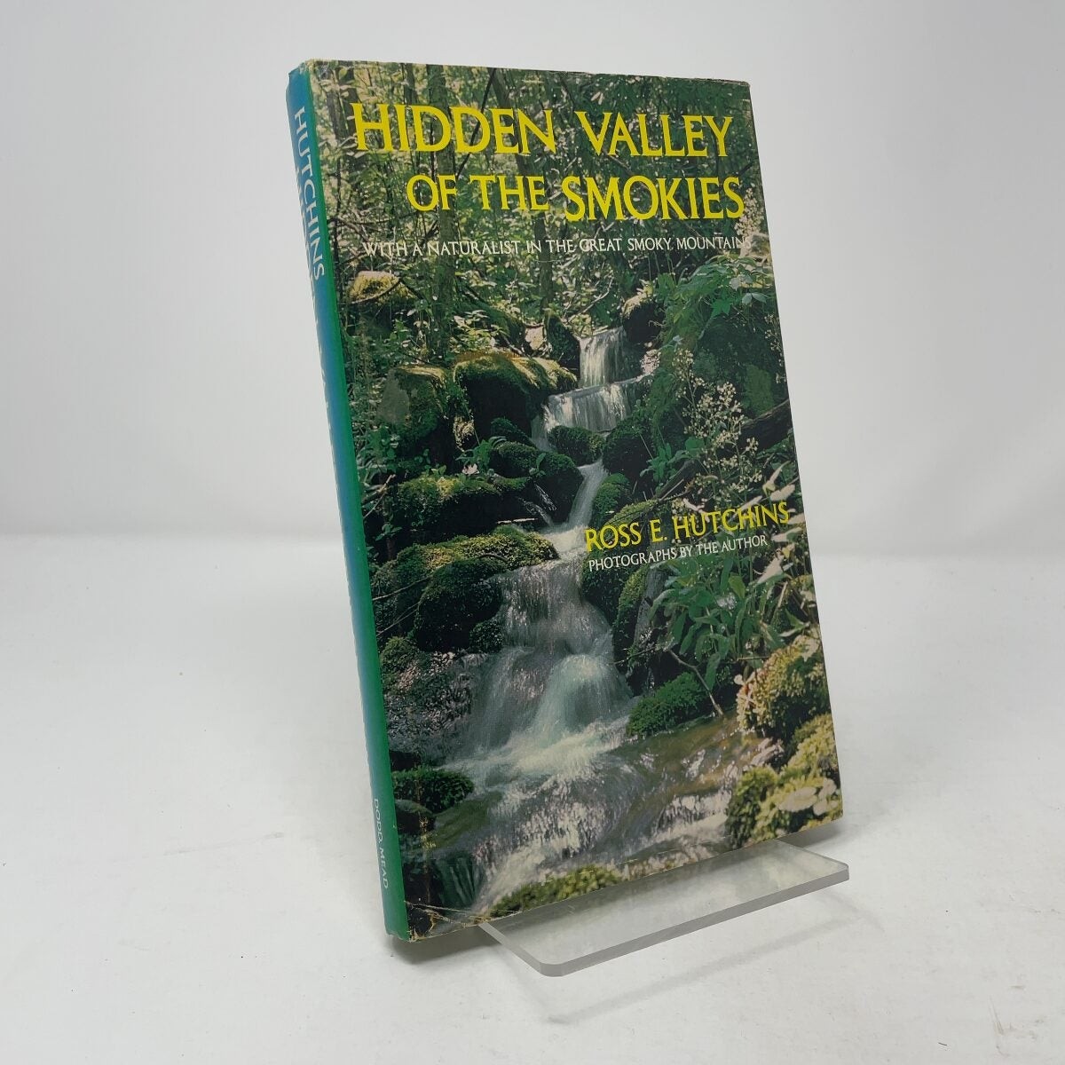 Hidden valley of the Smokies, by Hutchins, Ross E HC First Edition Like New 197