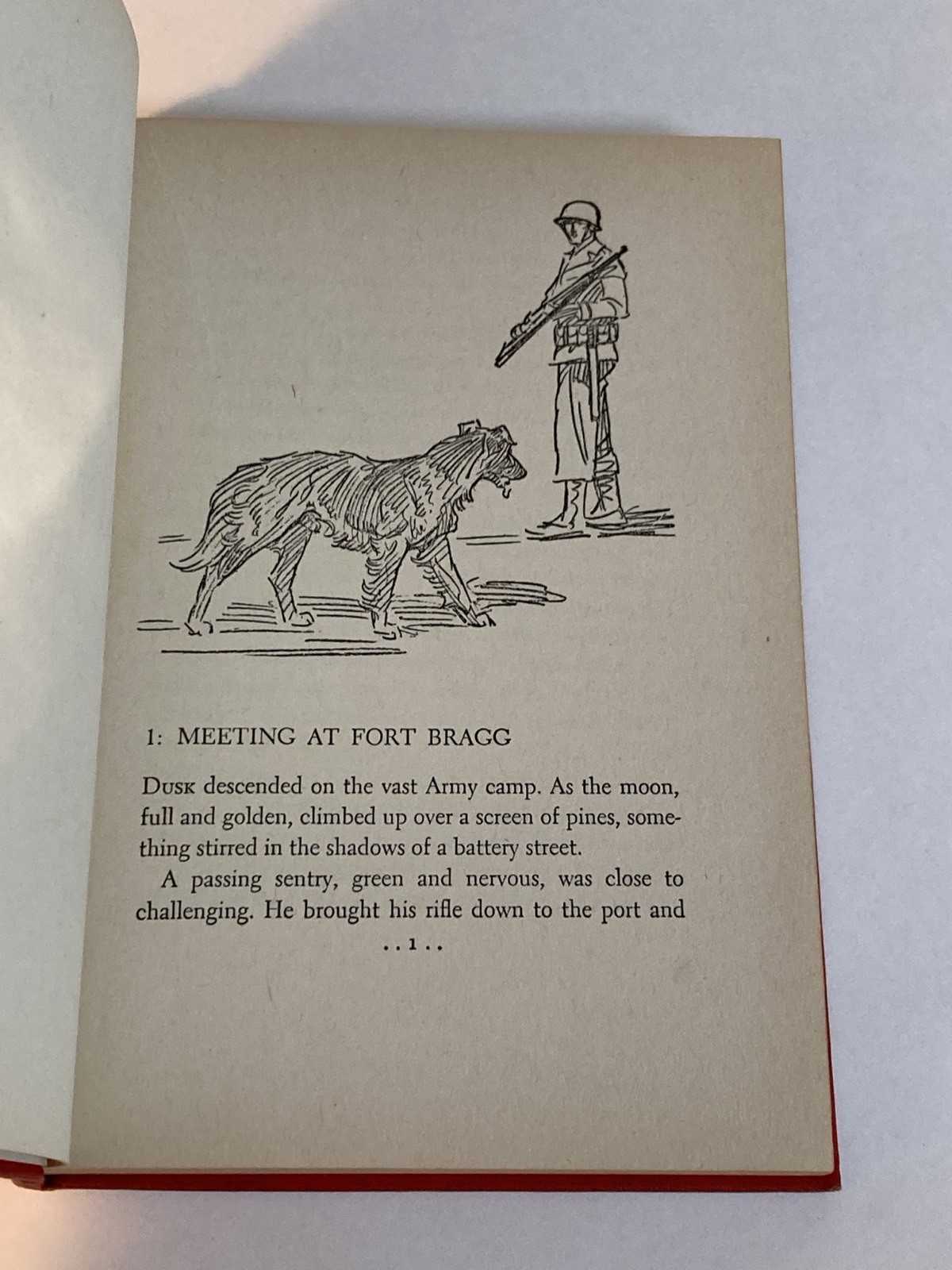 Dog of War by Fairfax Downey; 2nd Printing, 1944, Illustrated, VG+ / VG-
