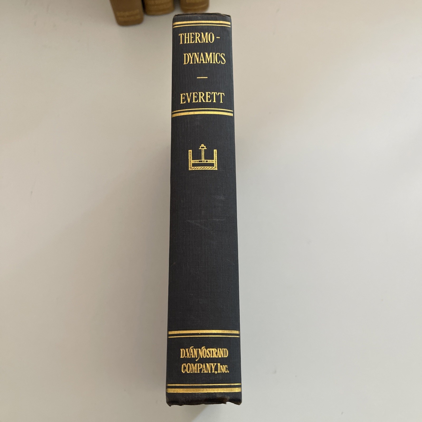 D. Van Nostrand Co. HB Lot Of 5 (Timoshenko, Everett, Herzberg, Hoaf & Lindsay)