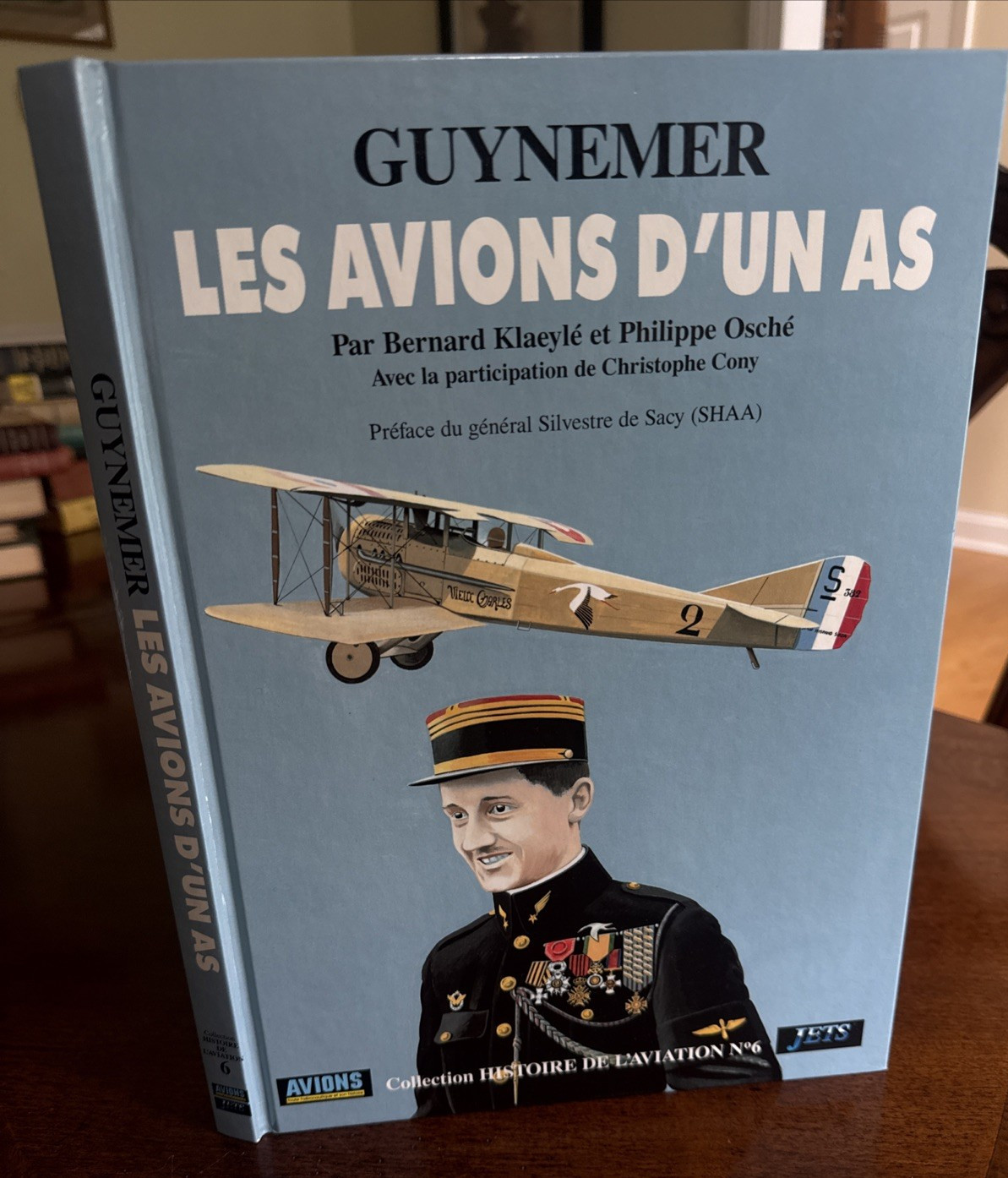 WW1 Histoire aviation GUYNEMER, LES AVIONS D’UN The Planes of an Ace 1998 HC