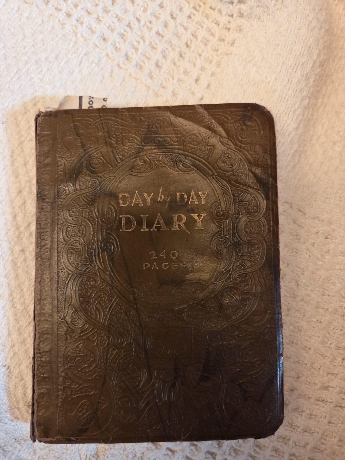 1933 Manuscript DIARY, Depression Era References New York State, U.S.