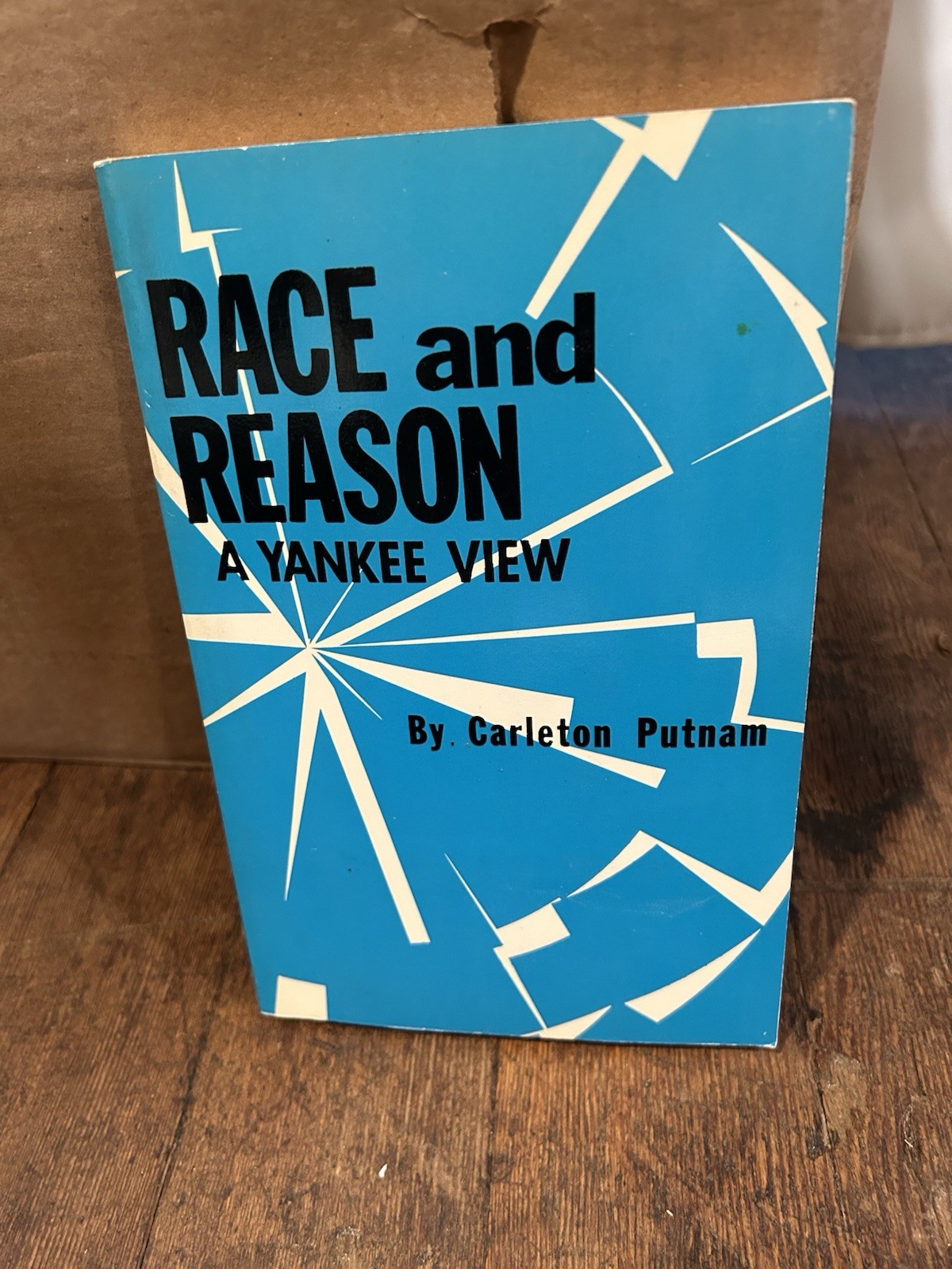Race and Reason A Yankee View Putnam 1977 Paperback book VG Vintage